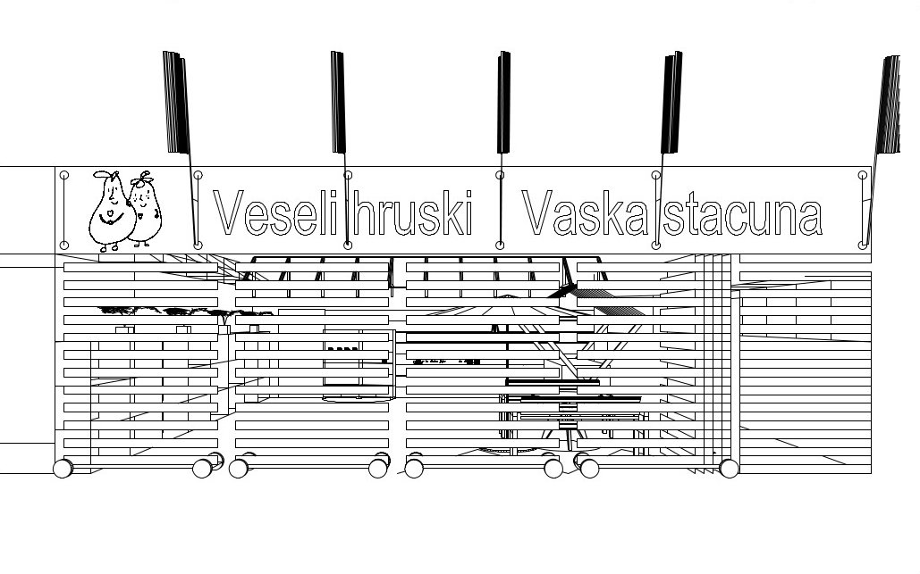 Vhod v dvorišče zaprt